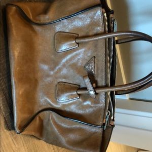 Prada Glacé calf tote